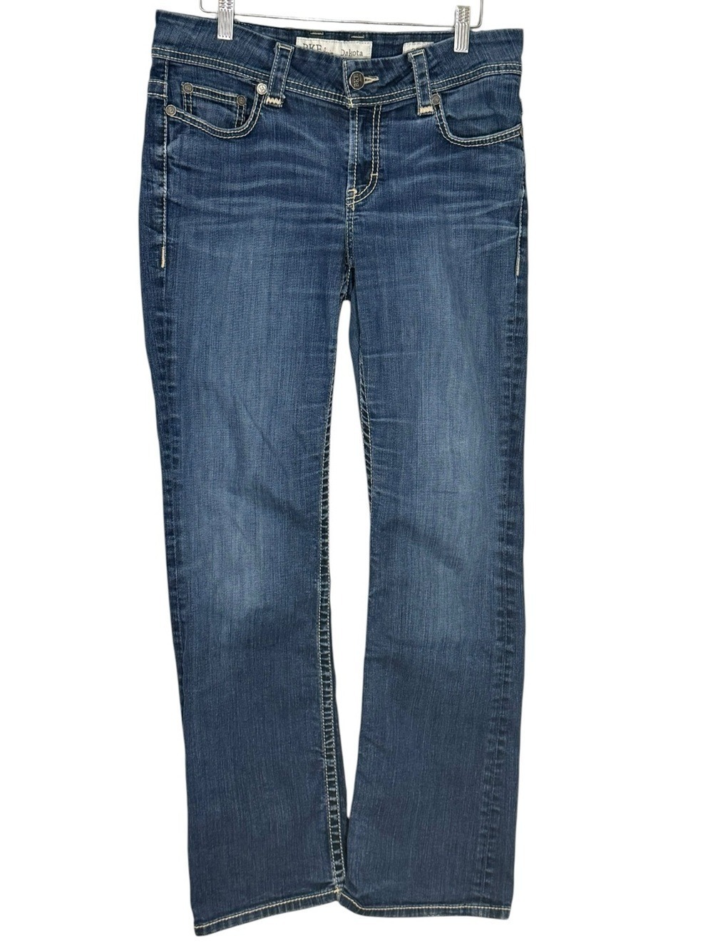 BKE Dakota Bootcut Jeans Womens 28R Medium Wash Stretch Denim